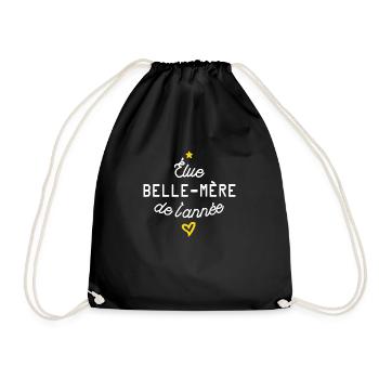 elue belle mère de l année - Sac de sport léger - noir - Devant