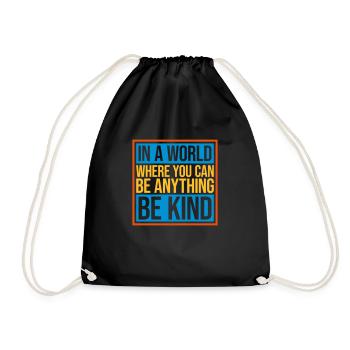 Vous pouvez être gentil - Sac de sport léger - noir - Devant