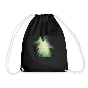 Monstera - Sac de sport léger - noir - Devant