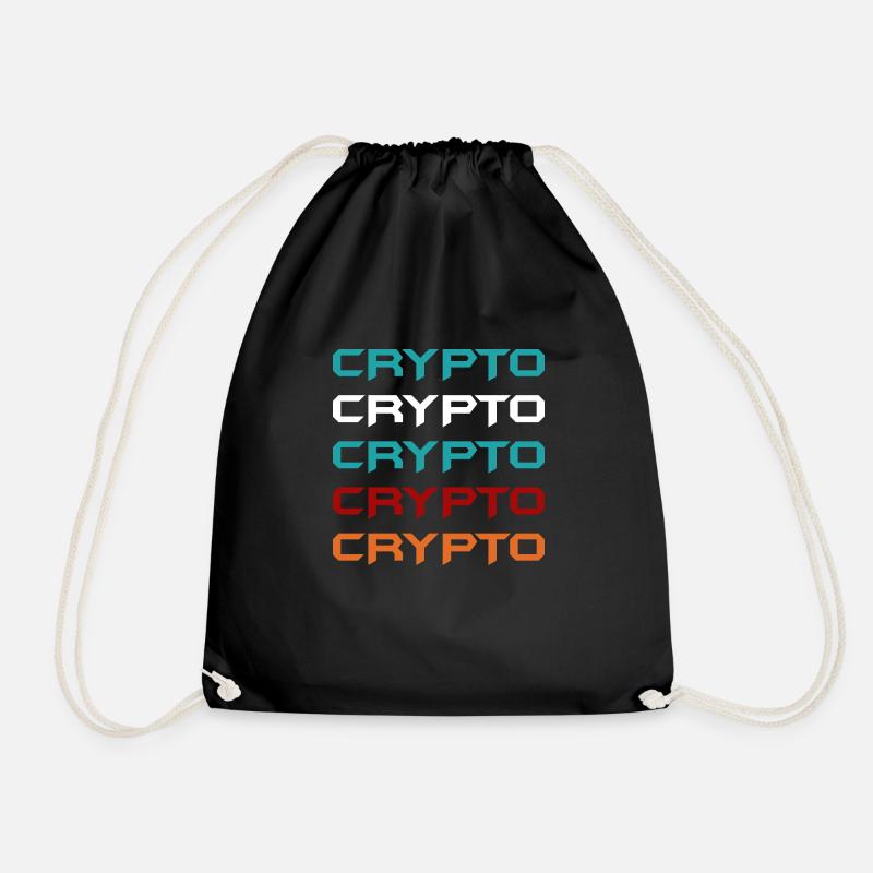 Bitcoin Trading Crypto Stocks - Sac de sport léger - noir