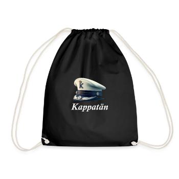 Kappatän Meme Kappa Wortwitz - Turnbeutel - Schwarz - Vorne