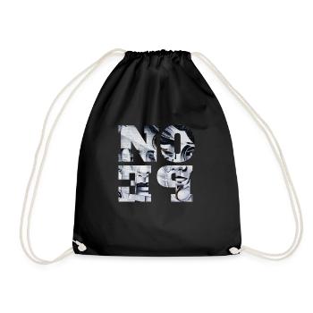 NOPE - ne soyez pas un béni-oui-oui! - Sac de sport léger - noir - Devant