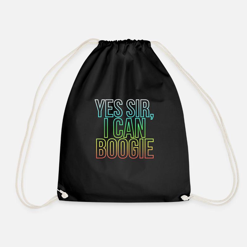 I Can Boogie - Turnbeutel - Schwarz