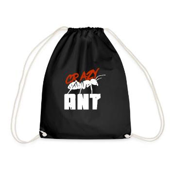 Ant Insect Collector Entomologist - Drawstring Bag - black - Front
