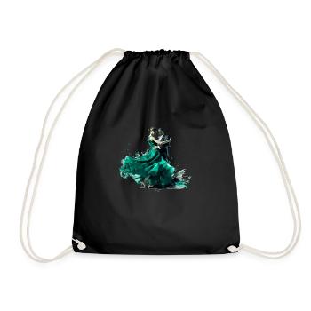 La valse viennoise est musique en 3/4 temps - Sac de sport léger - noir - Devant
