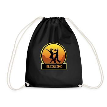 DILE QUE DINO - Sac de sport léger - noir - Devant