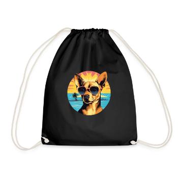 Chihuahua - Sac de sport léger - noir - Devant