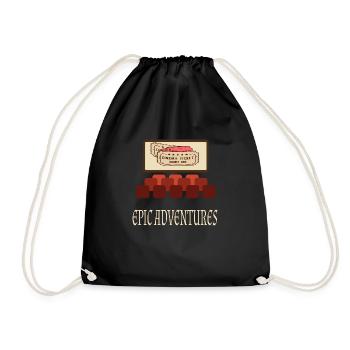 Cinéphile Cinéphile Rétro Vintage Classique Cinéma - Sac de sport léger - noir - Devant