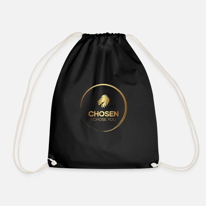 Chosen Gold - Turnbeutel - Schwarz