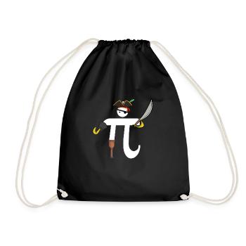 Pi rat color - Sac de sport léger - noir - Devant