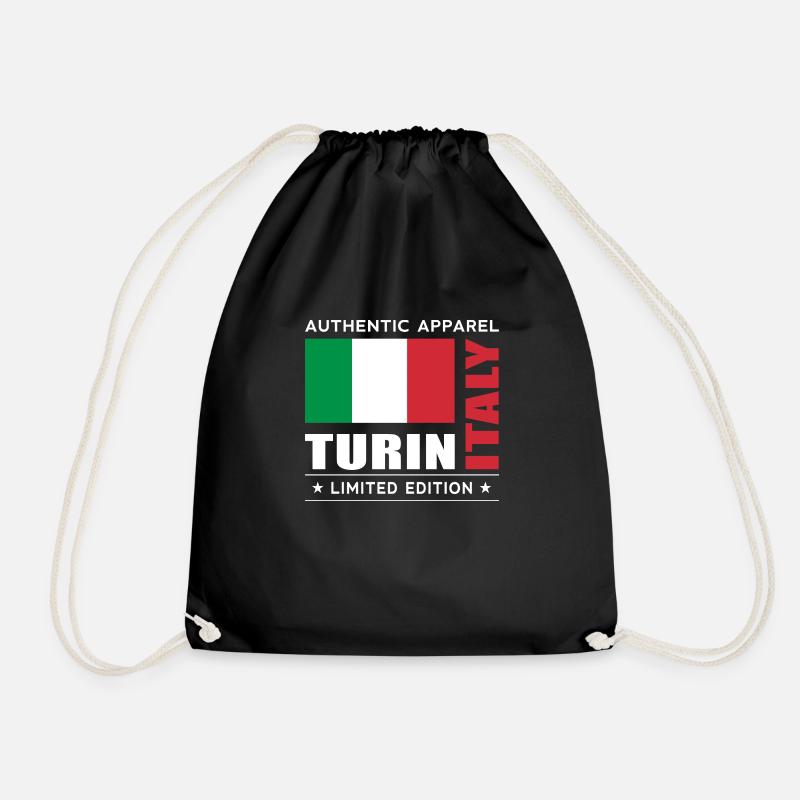 Turin - Turnbeutel - Schwarz