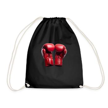 La boxe demande de l’entraînement et de la discipline - Sac de sport léger - noir - Devant