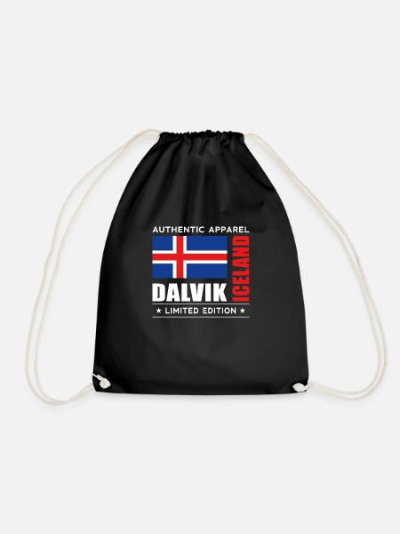 Dalvik - Turnbeutel - Schwarz