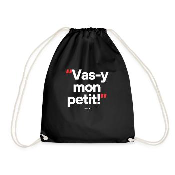 Citation célèbre footballeur / commentateur - Sac de sport léger - noir - Devant
