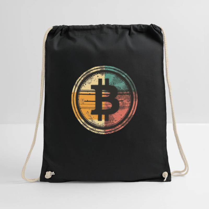 Bitcoin BTC Kryptos Kryptowährung Crypto Turnbeutel