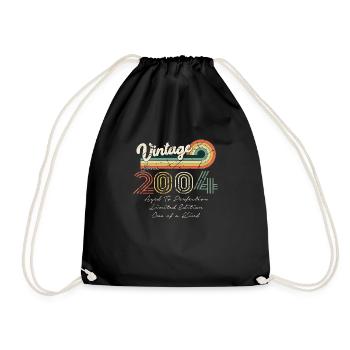 2004 Vintage Klassiker 2004 - Turnbeutel - Schwarz - Vorne