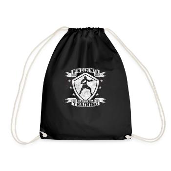 À l’écart, j’ai besoin d’entraîner des boxeurs boxeurs - Sac de sport léger - noir - Devant