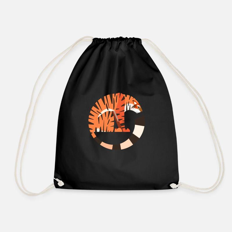 Tiger - Turnbeutel - Schwarz