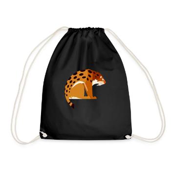 smilodon1 - Sac de sport léger - noir - Devant