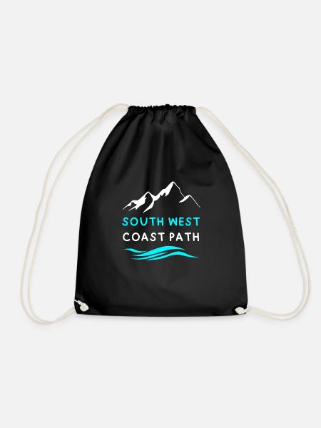 South West Coast Path SWCP England Cornwall Küste - Turnbeutel - Schwarz