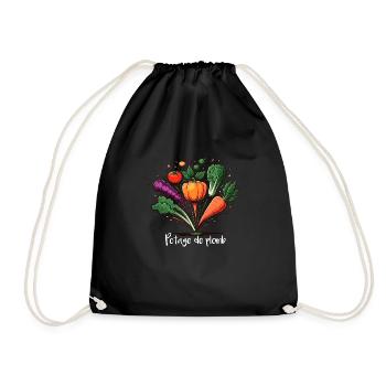 Lead soup - Drawstring Bag - black - Front