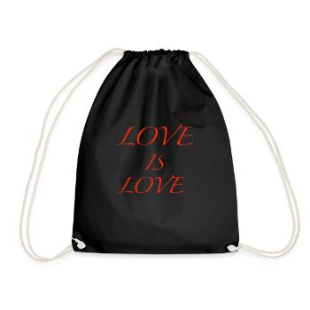 Amour - Sac de sport léger - noir - Devant