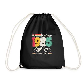 Vintage Limited edition 1985 - Sac de sport léger - noir - Devant
