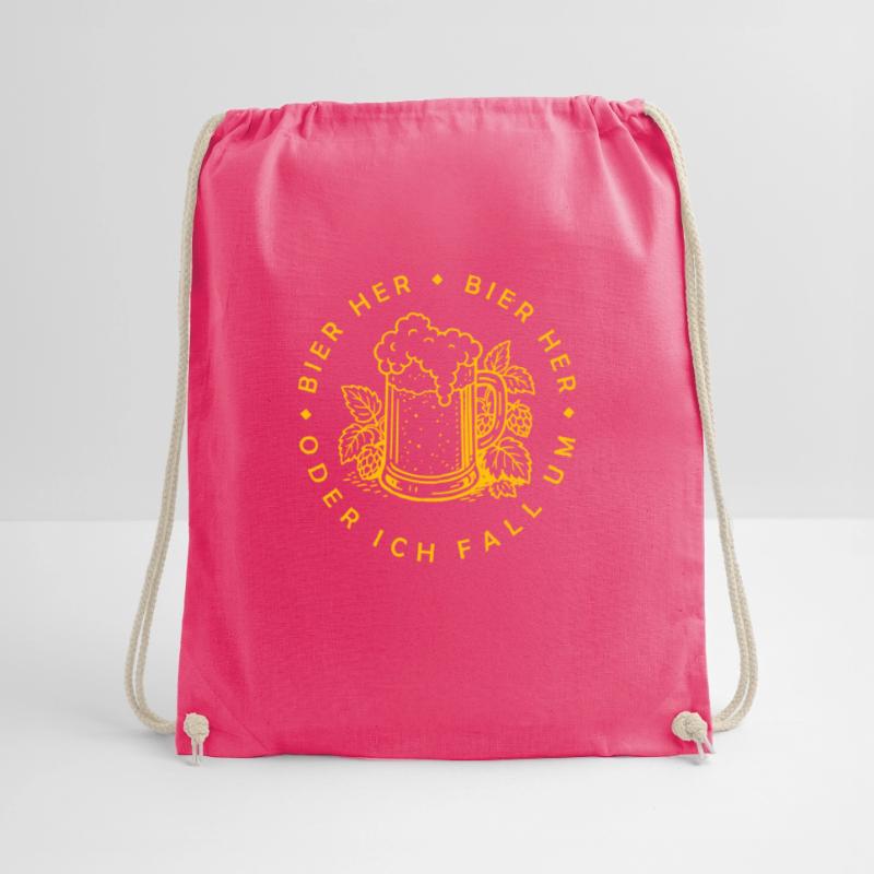 Bees here - Oder ich fall um! Drawstring Bag