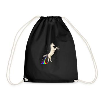 Science Behind Rainbows - Drawstring Bag - black - Front