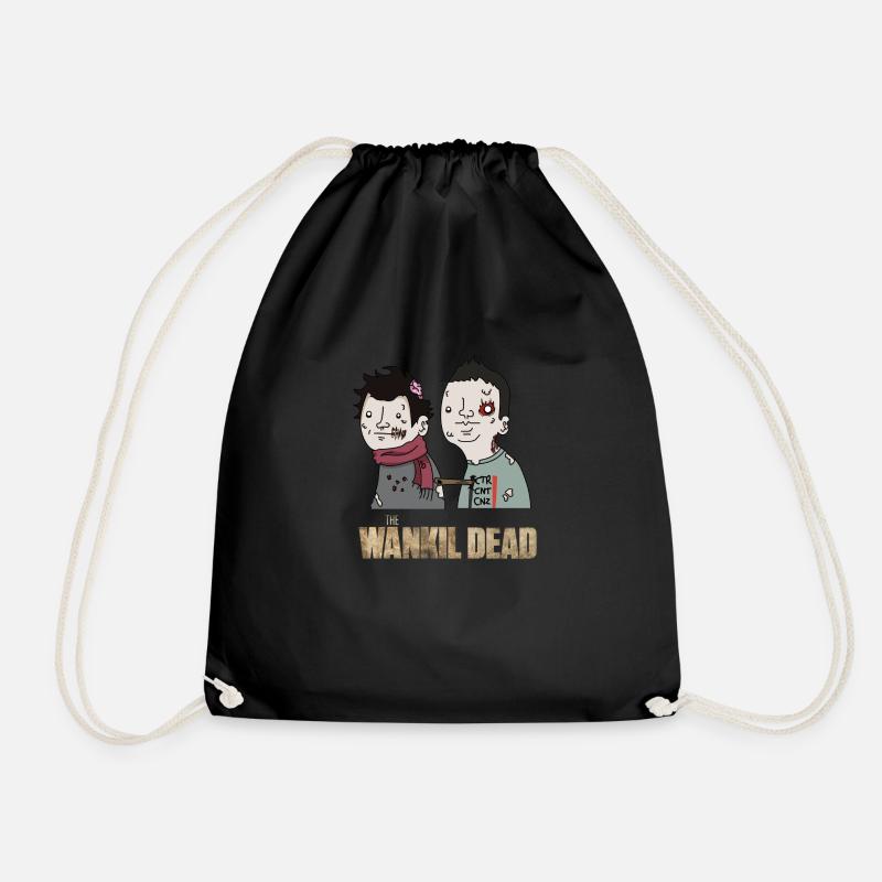 The Wankil Dead - Sac de sport léger - noir