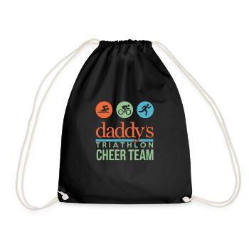 Triathlon Cheer Team - Turnbeutel - Schwarz - Vorne