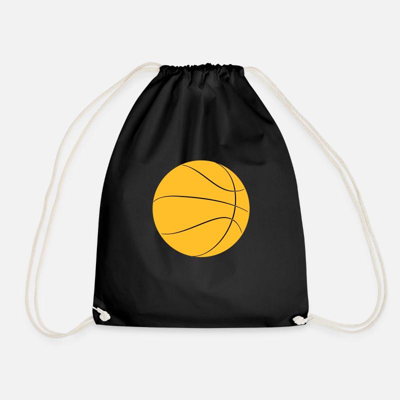 basketball - Turnbeutel - Schwarz