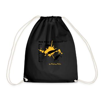 T-shirt How deep is your lure - Sac de sport léger - noir - Devant