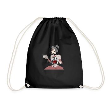 Sanat Muerte - Sac de sport léger - noir - Devant