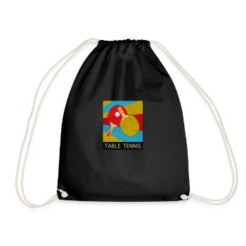 Ping-ping-lt - Sac de sport léger - noir - Devant