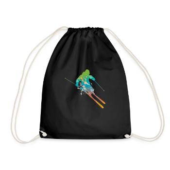ski masculin de - Sac de sport léger - noir - Devant