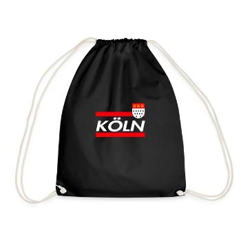 Cologne - Drawstring Bag - black - Front