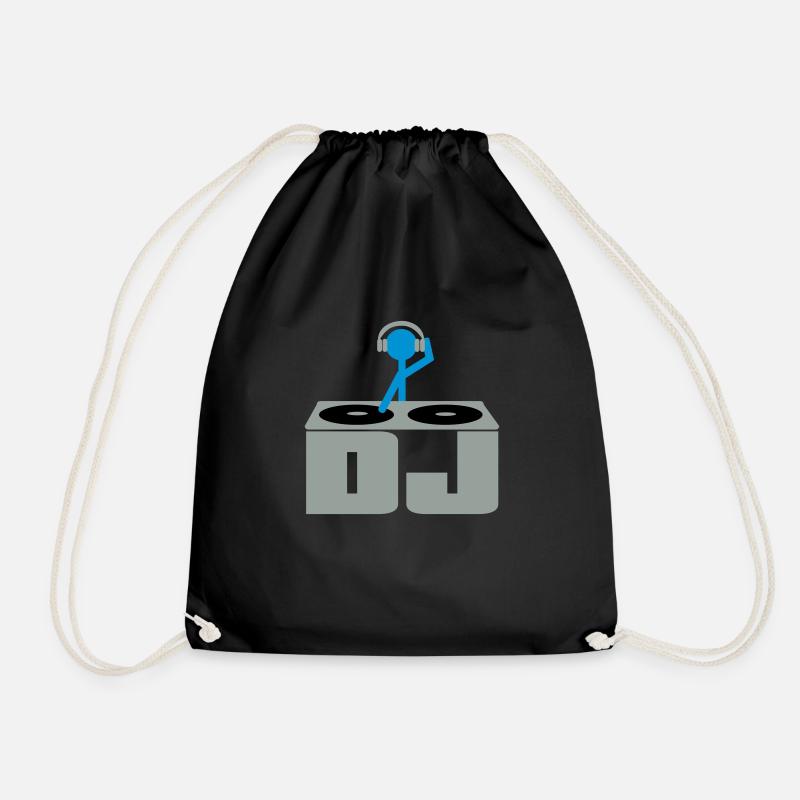 DJ - Turnbeutel - Schwarz