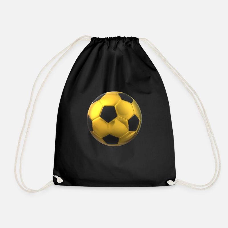 FUssBALL - Turnbeutel - Schwarz