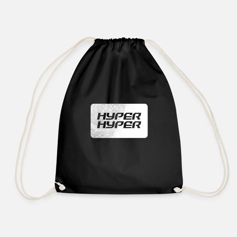 Hyper Hyper Geschenk - Turnbeutel - Schwarz