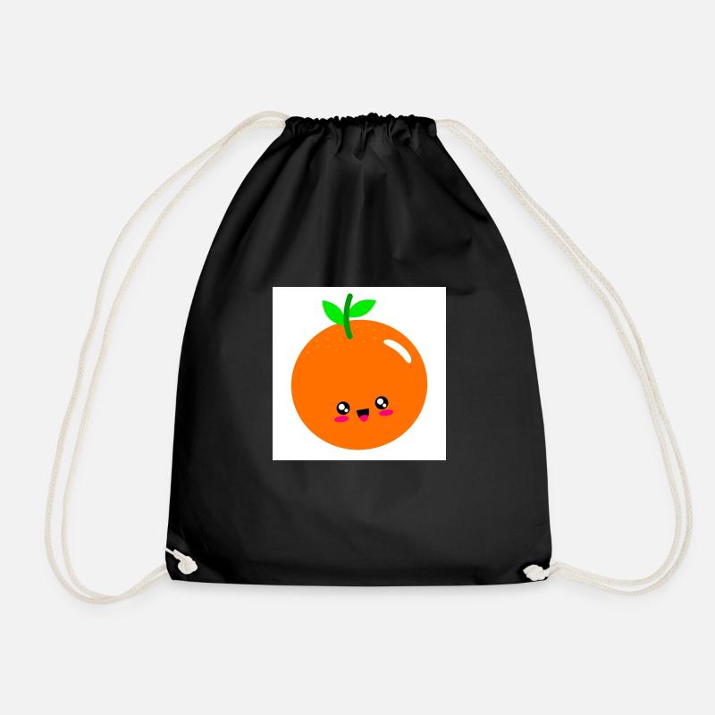 orange - Sac de sport léger - noir