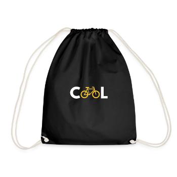 Bicycle, bike, bike, bike, biking, sport - Drawstring Bag - black - Front