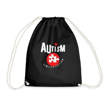 Autism limited edition Autist Autist - Drawstring Bag - black - Front