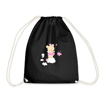 Magic Teddy Bear Princess - Turnbeutel - Schwarz - Vorne