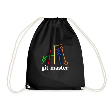 git master vWhite - Sac de sport léger - noir - Devant