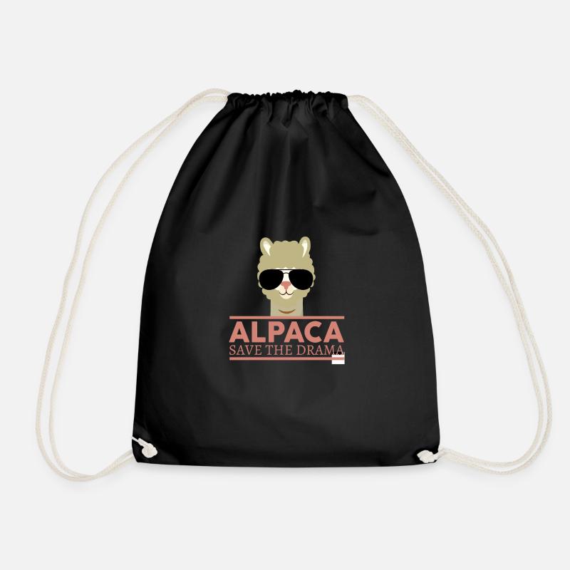 Alpaca - Turnbeutel - Schwarz