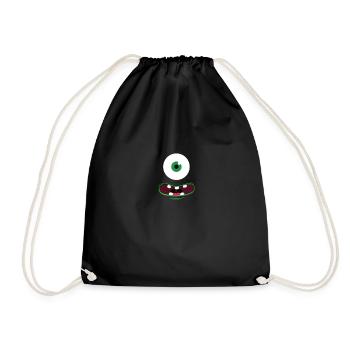 Little Monster - Sac de sport léger - noir - Devant