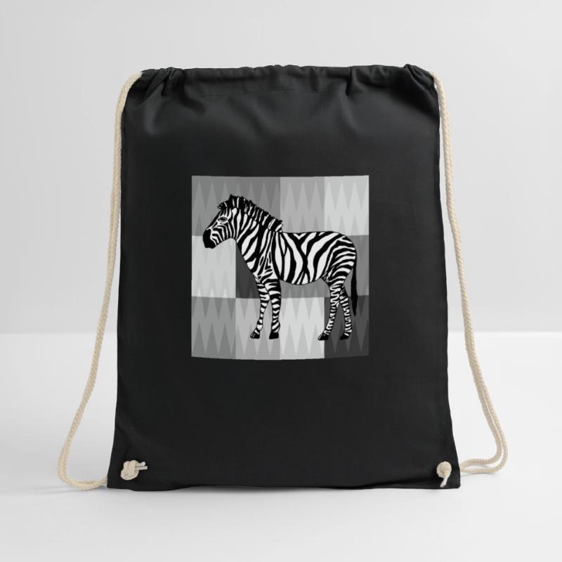 Zebra Turnbeutel