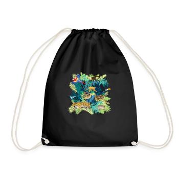 South America Jungle Light - Sac de sport léger - noir - Devant