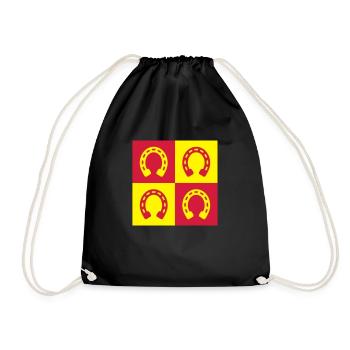 Farrier Hufschmied Maréchal Ferrant Blacksmith - Drawstring Bag - black - Front